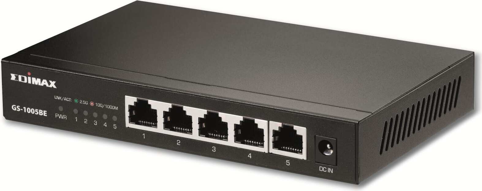 Edimax GS-1005BE Switch met 5x 2.5GbE High Speed unmanaged poorten
