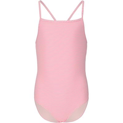 Balconette-Bikini ZIGZAG "Klaudia", Mädchen, Gr. 92, rosa (pink, weiß), 53% Polyester, 43% Polyamid, 4% Elasthan, gestreift, Bikini-Sets Balconette-Bikini, UV-Schutz
