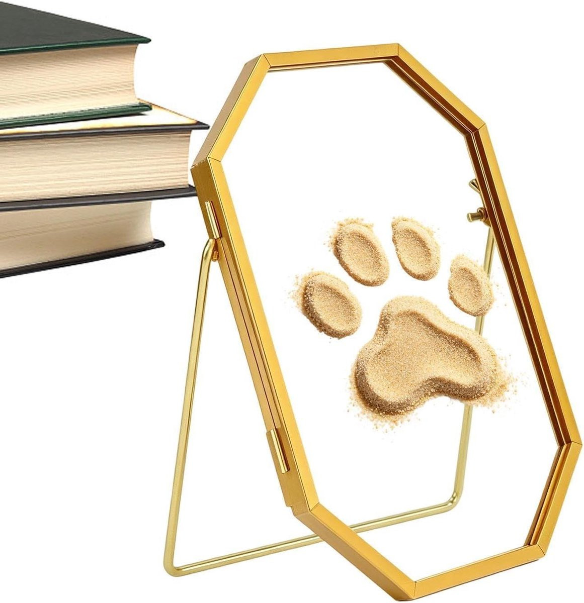 Rustieke Kinder Handafdruk Lijst voor Creatieve Decoratie - 16 x 11 cm