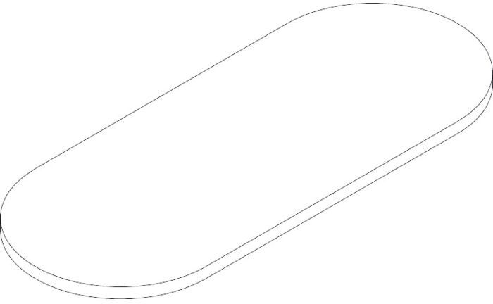 Hansgrohe Ablage Logo 40229000 Glas, 450 mm