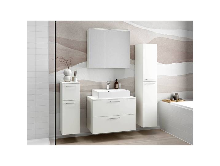 Waschtisch MYBA VII 80cm Weiß/Matt Weiß