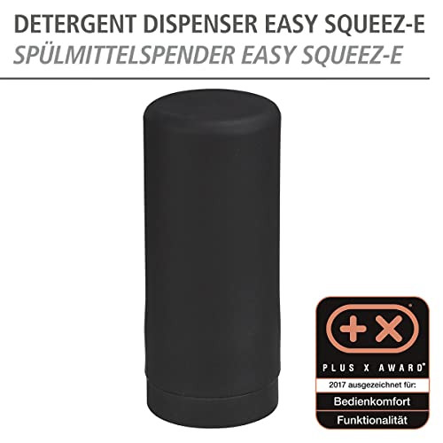 WENKO Easy Squeez-e afwasmiddel dispenser blauw Ø 6 x 14 cm