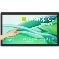 Hannspree HO221PTB Signage-Display Digital Signage Flachbildschirm 54,5 cm (21.4") LCD 600 cd/m2 Full HD Schwarz Touchscreen