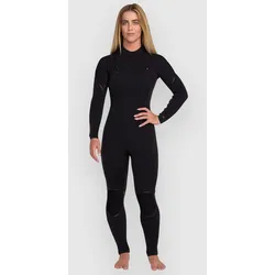 Roxy 4/3 Elite Xtra Warm Front Zip Neoprenanzug black Gr. M