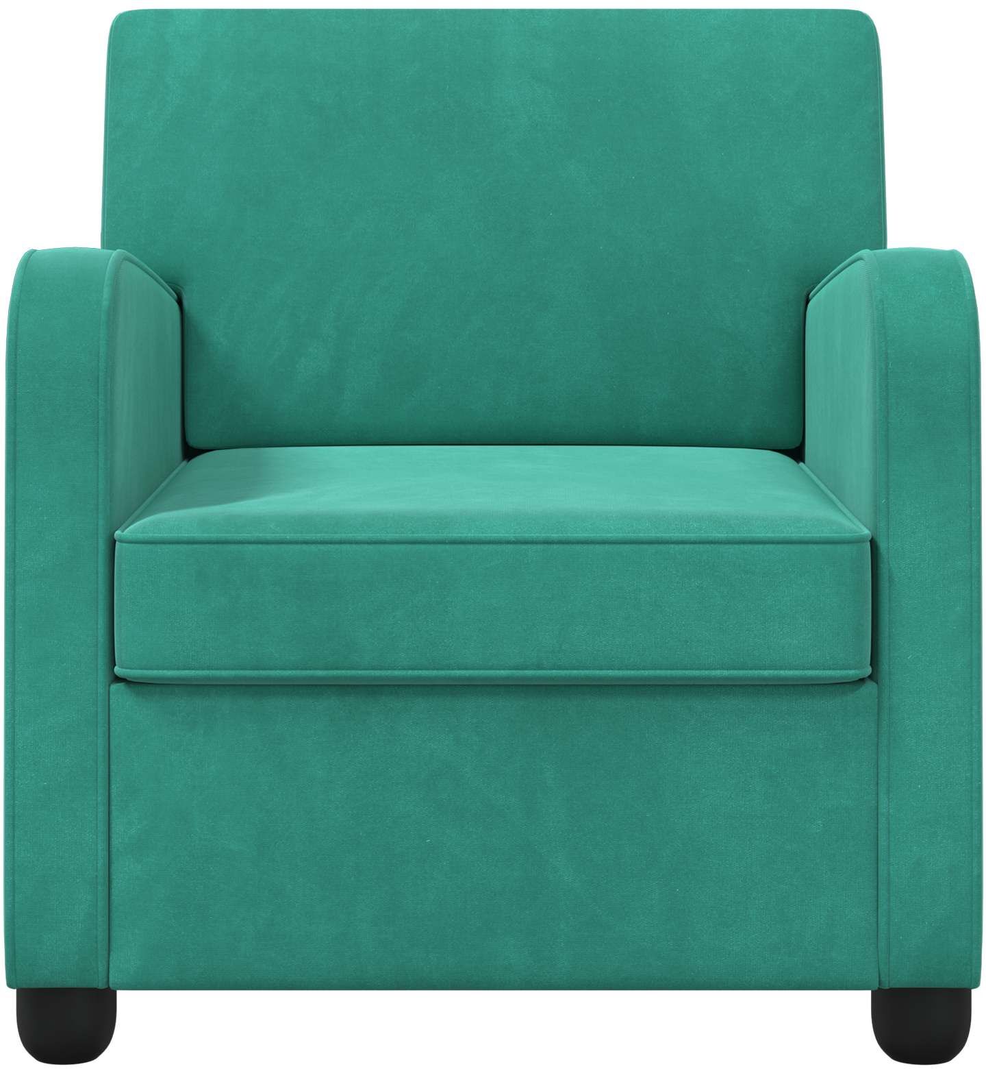 vidaXL Fauteuil Turquoise Velours