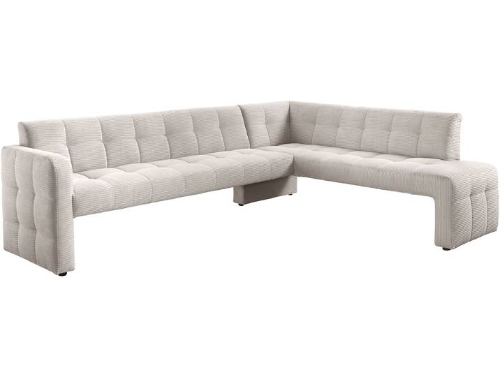 exxpo - sofa fashion Barista, bequem und elegant, hohe Bodenfreiheit Eckbank Barista bequem und elegant, hochwertige Detailverarbeitung