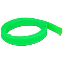DELOCK Geflechtschlauch dehnbar 2 m x 25 mm grün