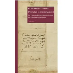 Überleben in schwieriger Zeit, Sachbücher von Bernhard Stettler