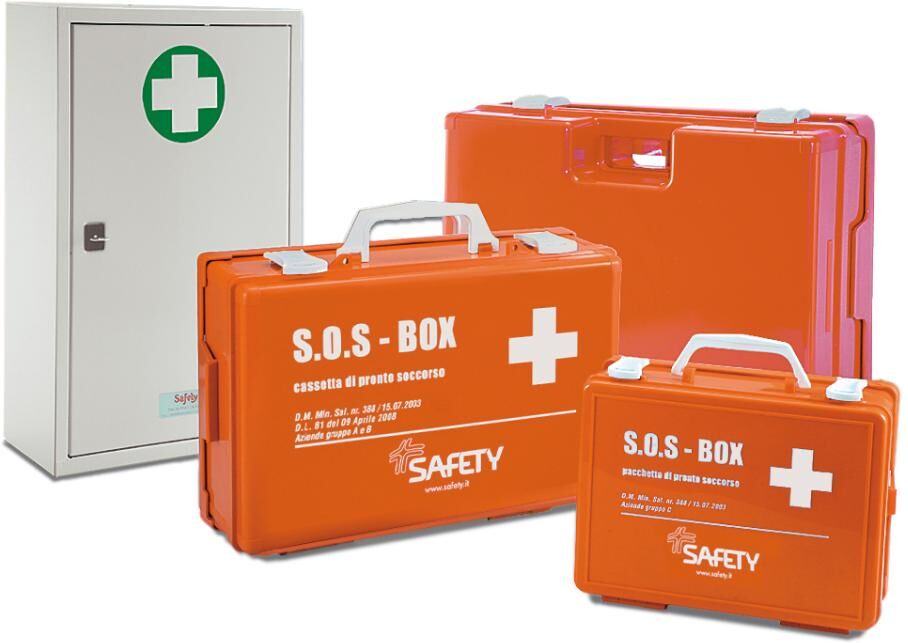 SAFETY SpA Safety Cassetta Multisan Plastica Vuota - Cassetta Pronto Soccorso