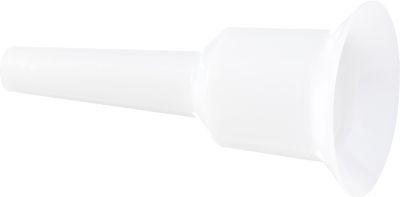 Rohrstutzen für Fasstrichter, Trichteröffnung 253 mm, Ø 50 mm, natur