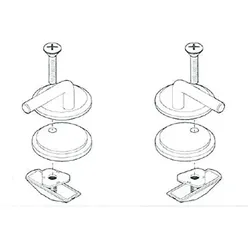 LAUFEN Pro Scharnier H8926540000001 für WC-Sitz