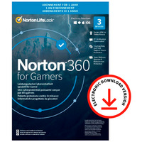 360 for Gamers, Sicherheit, Datensicherung-Software Deutsch, 12 Monate / 3 Geräte ESD