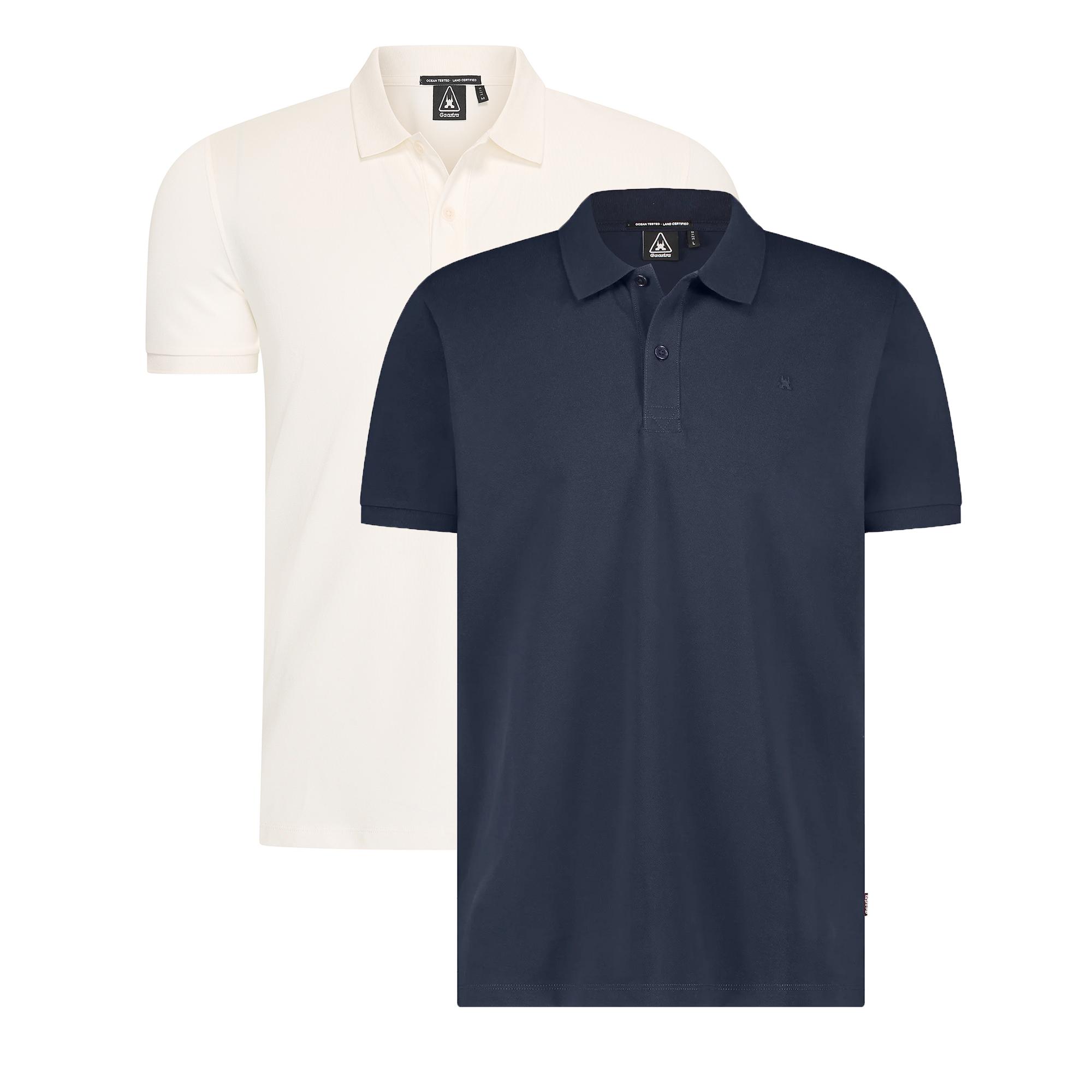 Gaastra Royal Polo 2-Pack Combi Deal Blau