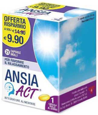 Linea Act Ansia Act Integratore Tono Dell'Umore 21 Capsule