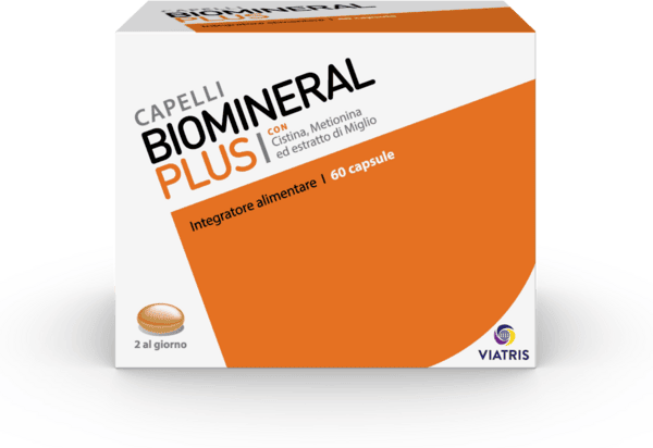Biomineral Plus Integratore Anticaduta Capelli 60 Capsule