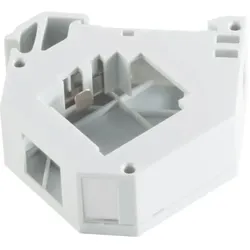 Keystone Anschlussbox für Hutschienen, STP, grau