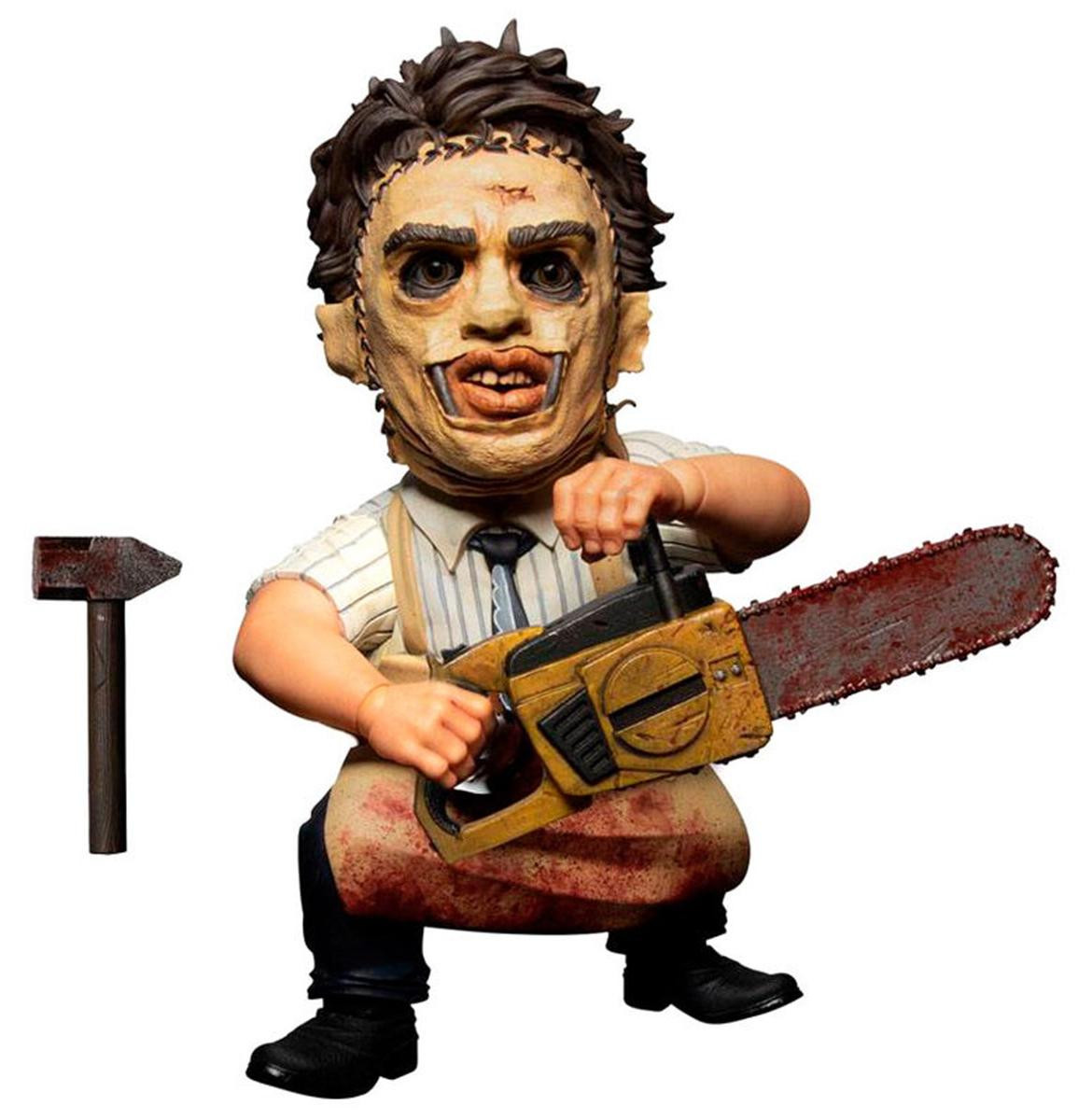 Mezco Toys MDS Leatherface figuur Texas Chainsaw Massacre, 15 cm, goud