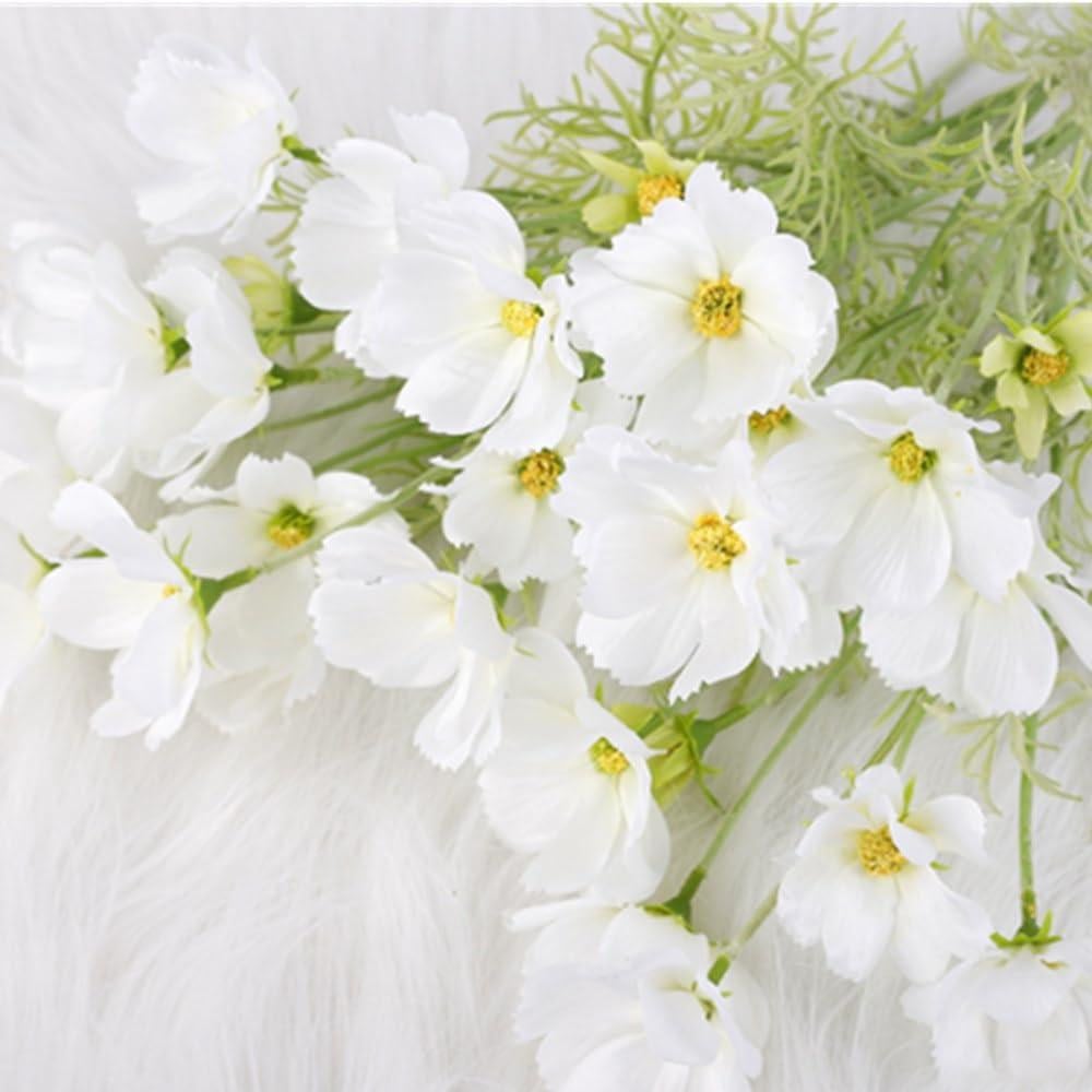 UV-bestendige zijden madeliefjes kunstbloemen voor decoratie, 60 cm