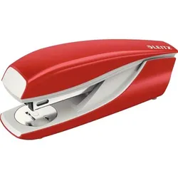Leitz NeXXt Heftgerät 5502 Halbstreifen 30 Blatt Rot 24/6, 26/6 Metall