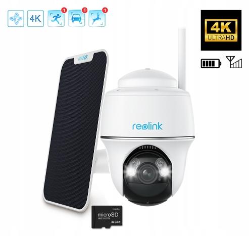 Reolink Go PT Ultra 4K Kamera mit Solarzellenversorgung, 8 Mpx RE GOPTULTRA SPB