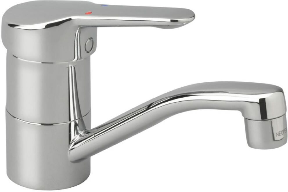 Mitigeur de lavabo OKYRIS 2 CLINIC chromé avec bec professionnel PORCHER D2300AA