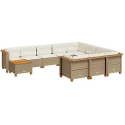 vidaXL, Gartenlounge, Pamelis (Vollverflechtung)