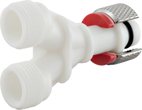 Raccord en Y Geberit 241900001 pour connexion AquaClean