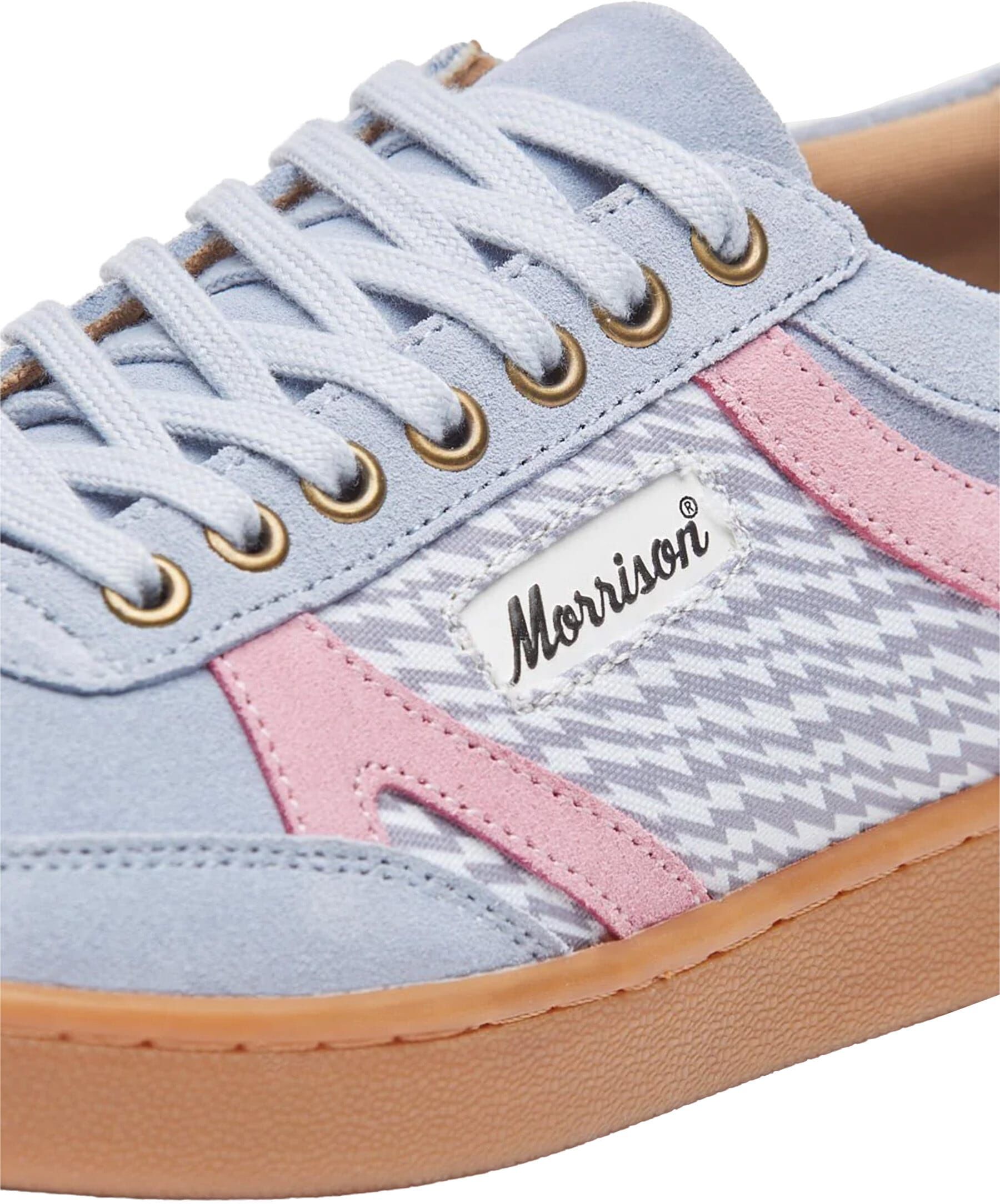 Sneaker MORRISON "Morrison nineties", Herren, Gr. 41, blau, Leder, Schuhe Sneaker
