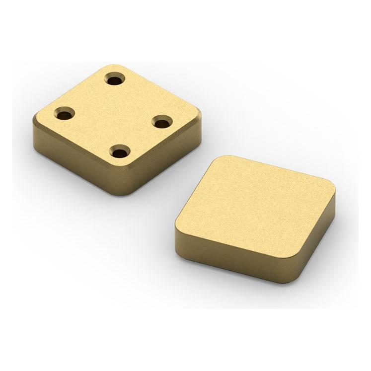 Glorious PC Gaming Race Numpad Blank Badge - Gold (GLO-ACC-NP-BB-G)