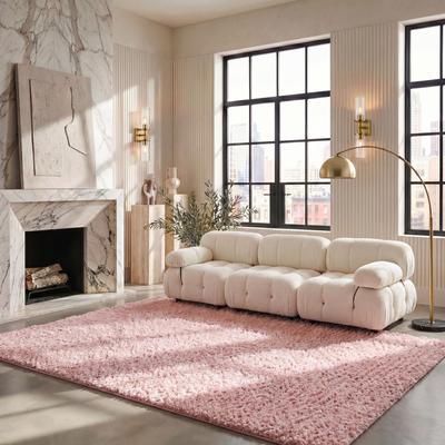 SAFAVIEH Lindsay Shag Milanka Contemporary Rug