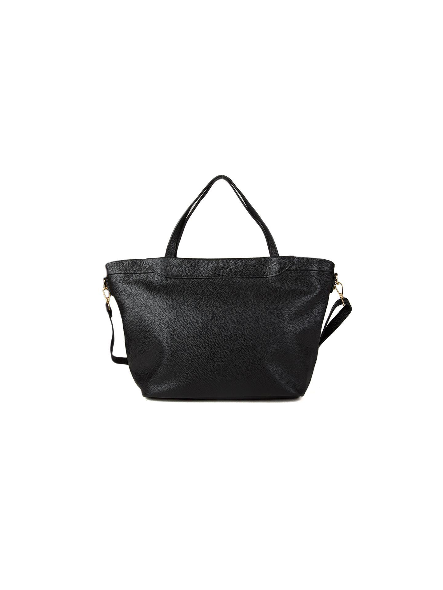 Giulia Monti Schultertasche Schwarz