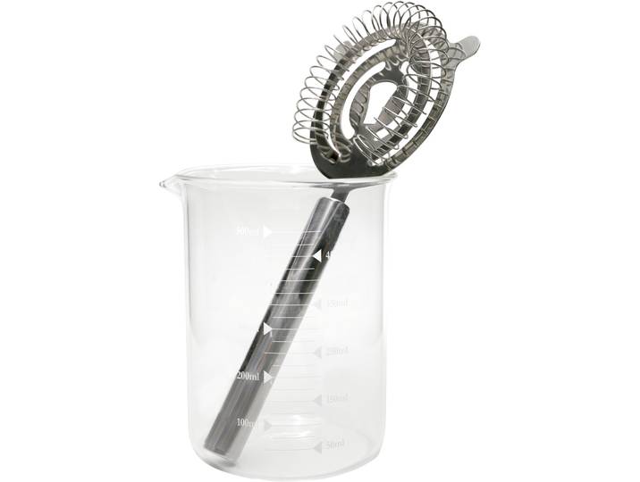 Weinaccessoires Wine & more Silber/Transparent Edelstahl/Glas - Weinaccessoires