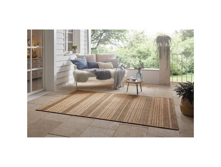In- & Outdoorteppich Granado Braun/Sand Polypropylen 200 x 290cm