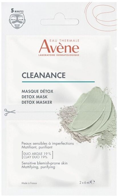 Avène Cleanance Detox Mask 2 x 6 ml