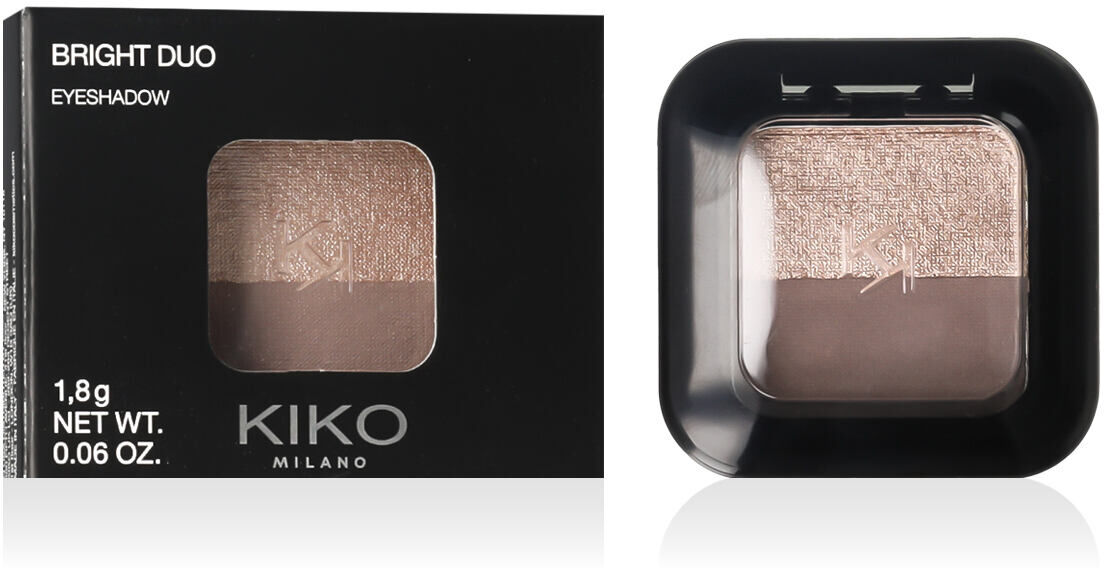KIKO MILANO Bright Duo Eyeshadow 1,8 g shade 03 Peach/Brick
