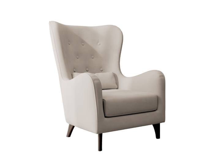 Relaxsessel Calmino in hellem Beige aus wasserabweisendem