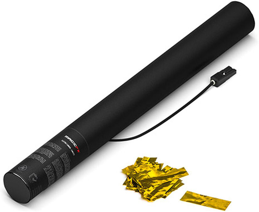 MagicFX Magic Fx Elektrische Konfettikanone 50cm - Gold Metallic