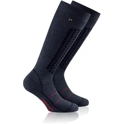 Rohner, Unisex, Sportsocken, Compression Touring Light (42 - 44), Blau