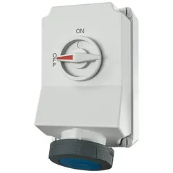 Mennekes 5112A Wanddose DUO,63A5p9h230V,IP67