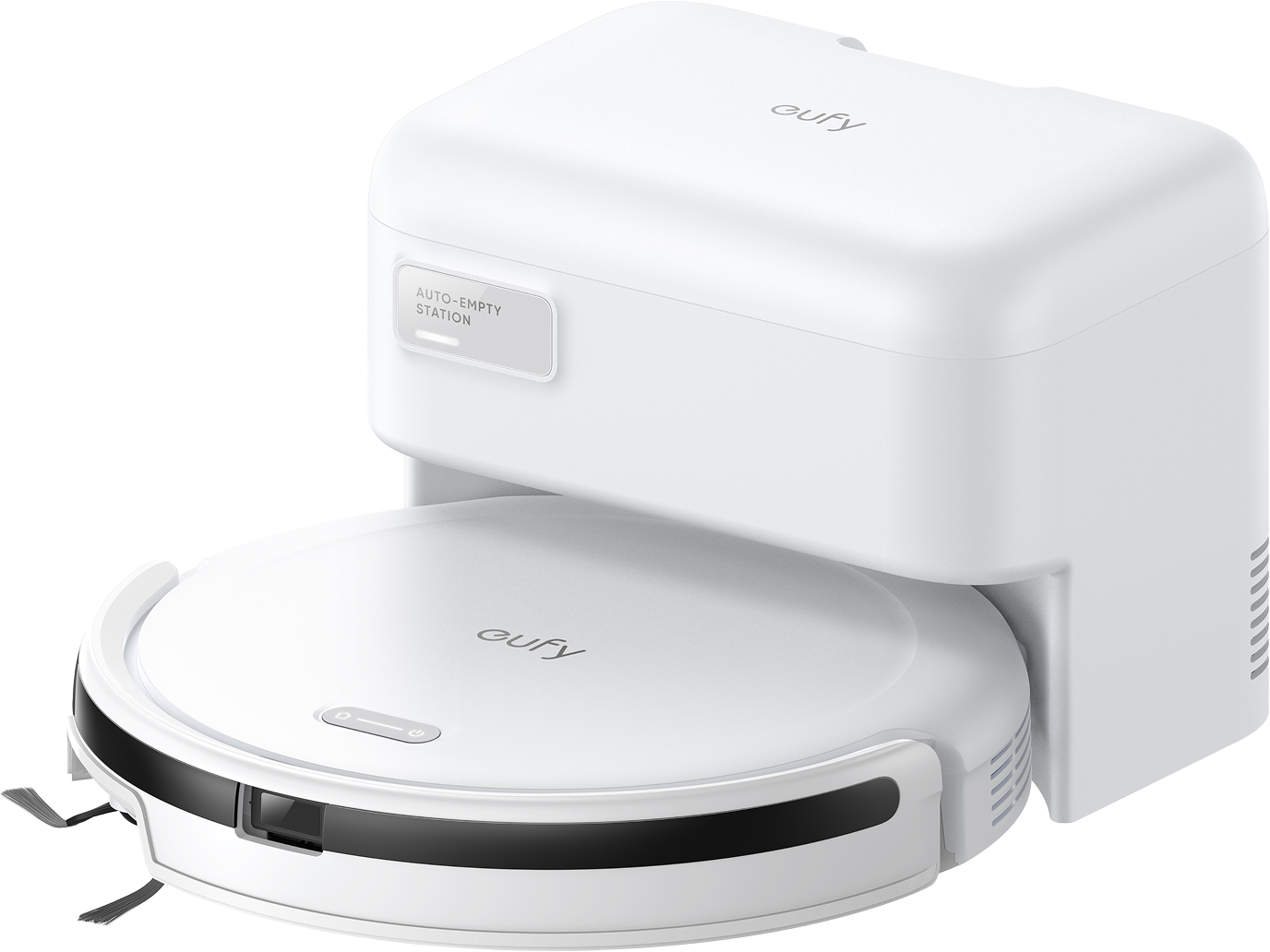 eufy Robot Vacuum C10 White with Self Empty Station