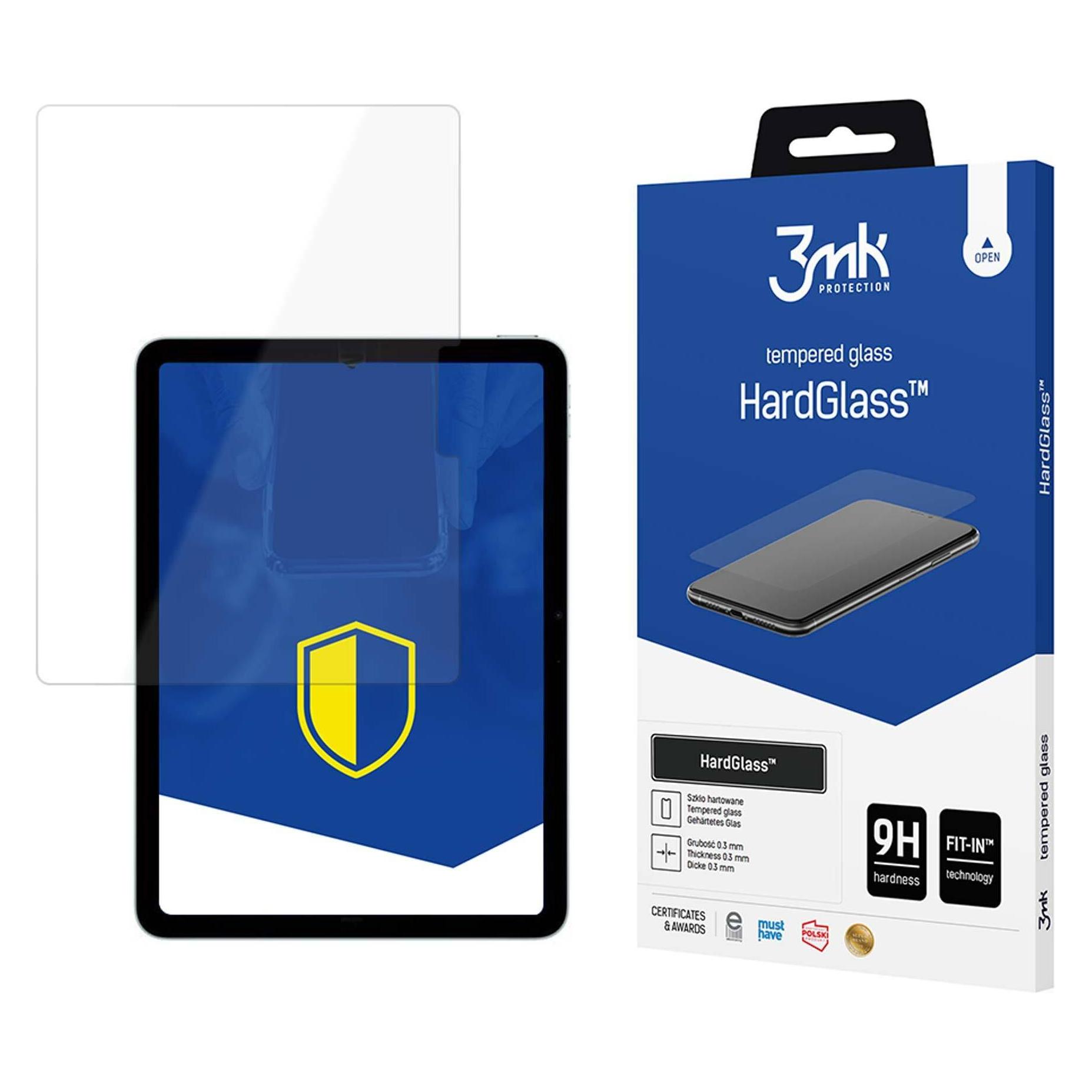 3MK HardGlass iPad Air 13" (1 Stk., Apple iPad Air 13 2024) (W-13u3HarGl-Aipa6-0)