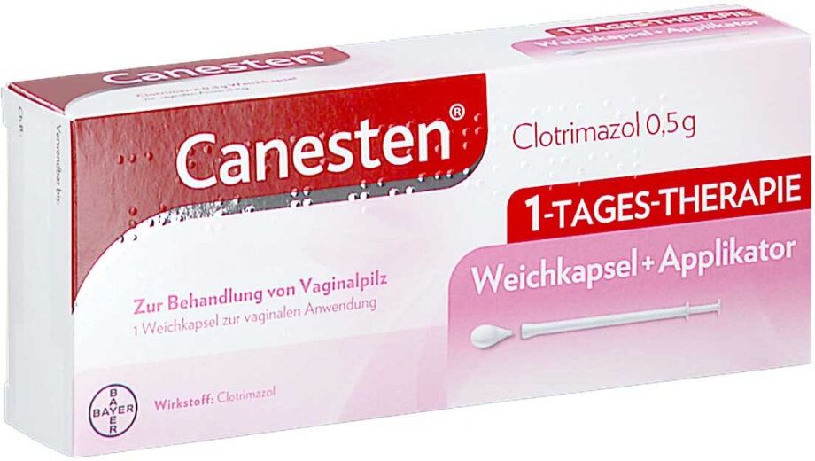 Canesten Clotrimazol 1 Tages Therapie 0.5g 1stk