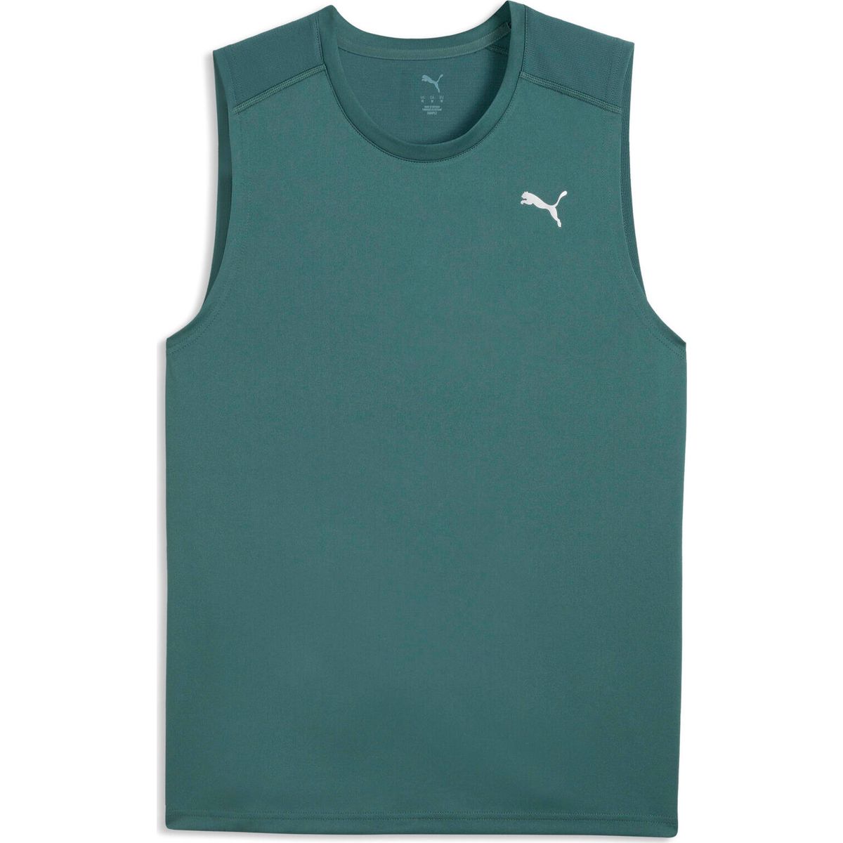 Puma M Pwrtrain Sleeveless Tee herb garden (69) L 528536-69-L
