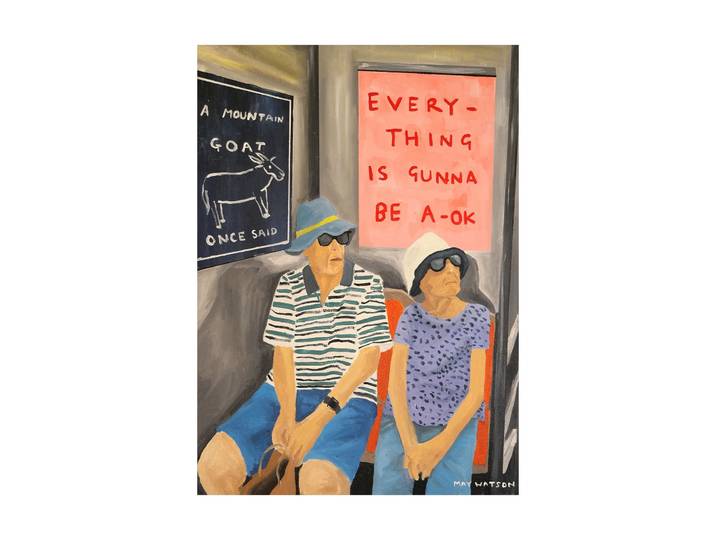 Paper Collective Poster Everything Is Gunna Be OK 30x40 cm