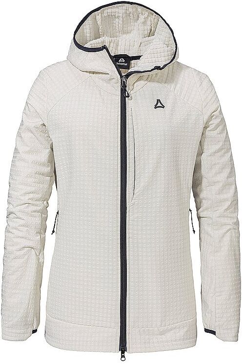 SCHÖFFEL Damen Fleecejacke Style Enixa Hoodie creme   42 W