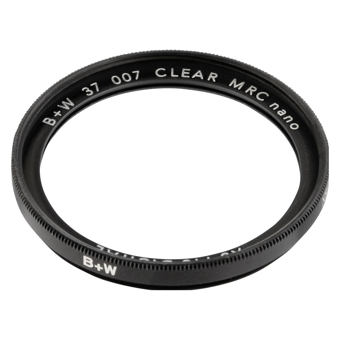 B+W XS-Pro Digital 007 Clear MRC nano 37mm (37 mm, Schutzfilter) (1073870)
