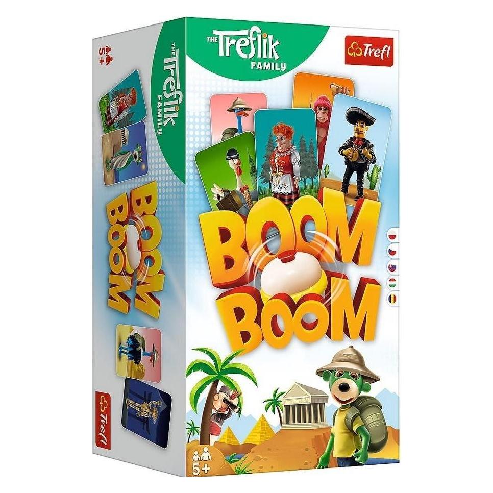 Trefl 02122 SPIEL - Boom Boom - Ik-Familie (2 - 4 Spieler) (02122 TREFL)