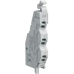 Hager, Verteilerschrank Zubehör, Hilfsschalter 1NO+1NC 250VAC HXA021H