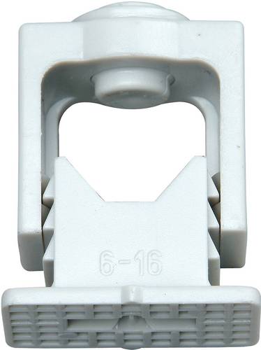 Kopp 341704089 ISO-Schelle 341704089 Bündel-Ø-Bereich 6 bis 16mm wiederverschließbar Grau 10St.