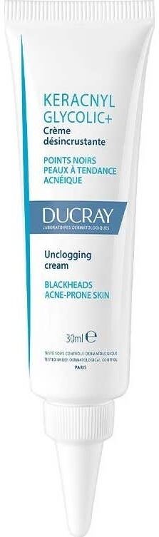 Ducray Keracnyl glycolic+ Crema Desinscrustante 30 ml